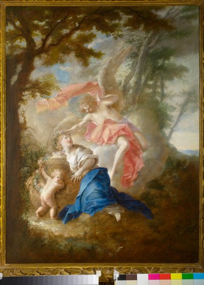 Flora a Zephyr od Unbekannt