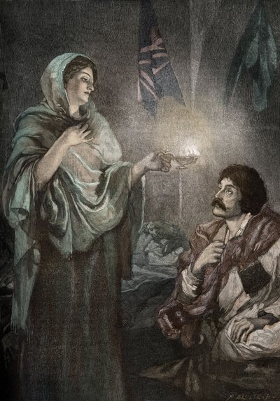 Florence Nightingale od Unbekannter Künstler