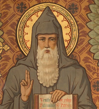 Bývalý opat. Nástěnné malby. Louis Bert de l
