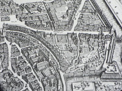 Frankfurt Judengasse 1628 od Unbekannter Künstler