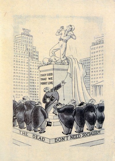 Německá propaganda proti Židům a válečnému byznysu. 1940 od Unbekannt