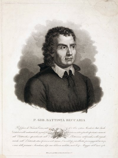 Giambattista Beccaria , italský duchovní a vědec od Unbekannt