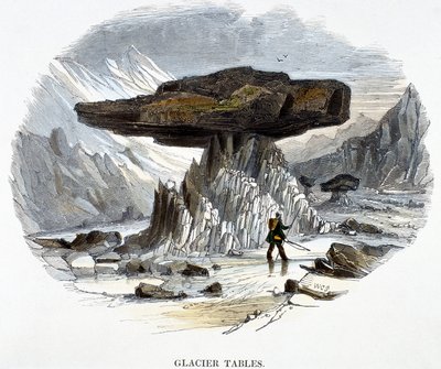 Glacier Tables od Unbekannter Künstler