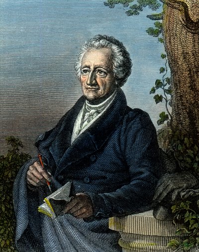 Goethe, 83 let od Unbekannter Künstler