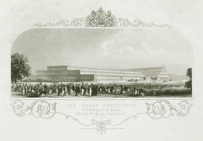 Velká výstava 1851 The Crystal Palace, Londýn od Unbekannt