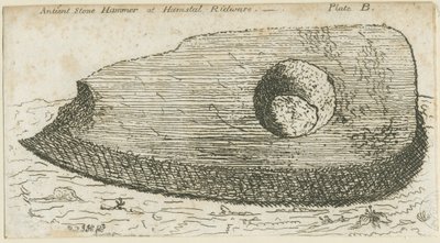 Hamstall Ridware - Archeologický nález: lept a [? 18. století] od Unbekannt