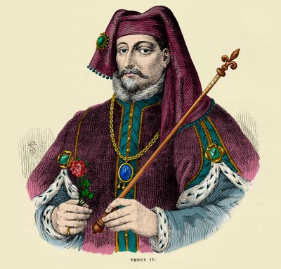 Anglický Jindřich IV od Unbekannter Künstler