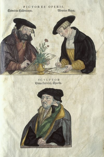 Byliny Albrecht Mayer, Veil Rudolph Speckle a Heinrich Fullmaurer od Unbekannt