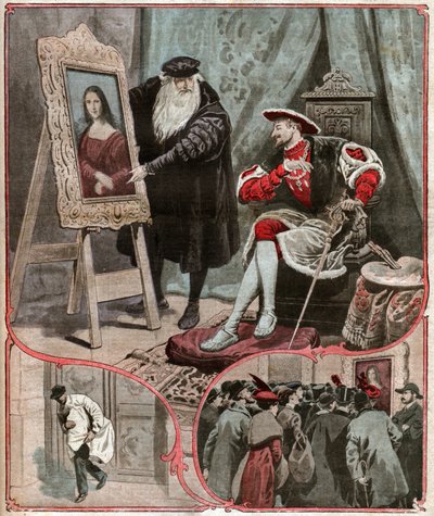 Historie Mony Lisy. Příběh Mony Lisy. od Unbekannt