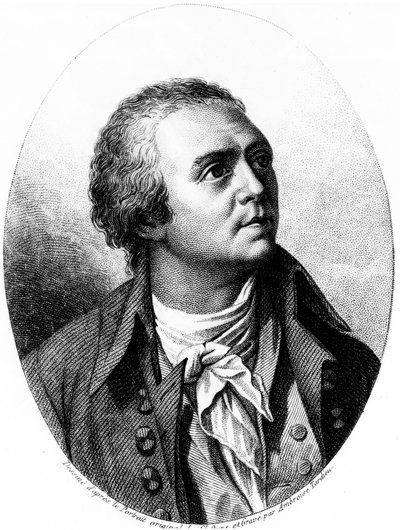 Horace Benedict de Saussure, švýcarský fyzik a geolog, c 1780 od Unbekannt