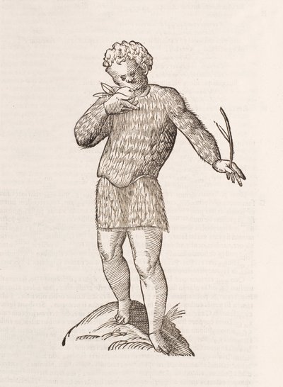 Ilustrace muže od Unbekannt