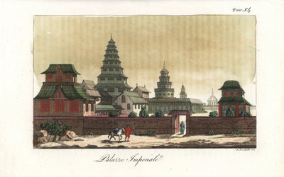 Císařský palác, Tokio, Japonsko od Unbekannter Künstler