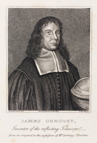 James Gregory, skotský matematik, c 1670 od Unbekannt