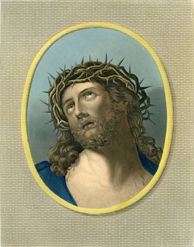 Ježíš Kristus korunovaný trním - Bible, Nový zákon od Unbekannter Künstler