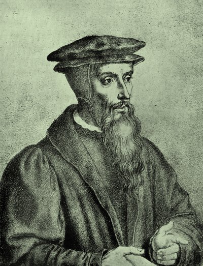 Jan Kalvín od Unbekannter Künstler