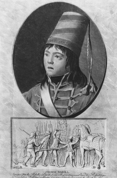 Joseph Bara nebo Barra (1779 - 1793), francouzský voják. od Unbekannt