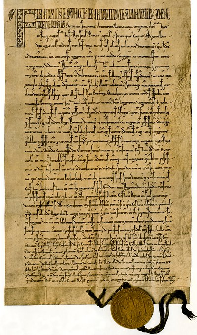 Listina císaře Fridricha II. z 26. září 1212 od Unbekannter Künstler