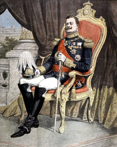Portugalský král Don Carlos I. od Unbekannter Künstler