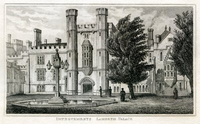 Lambethský palác od Unbekannt