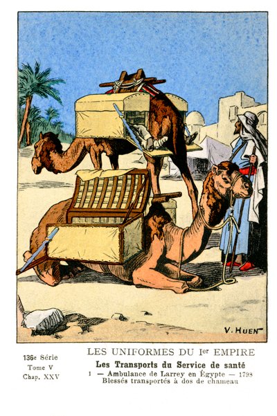 Larreyn ambulanssi, Egypti od Unbekannter Künstler