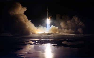 Zahájení lunární přistávací mise Apollo 17 od Unbekannt