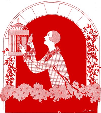 Les Modes de la Femme de France květen 1925 od Unbekannter Künstler