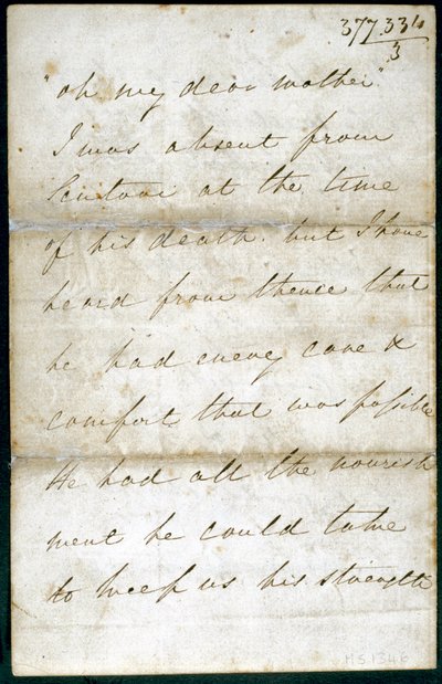 Dopis od Florence Nightingalové, květen 1856 od Unbekannt