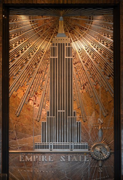 SPZ Empire State Building, New York City, USA (foto) od Unbekannt