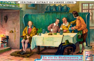 Život Williama Shakespeara Život (chromo) od Unbekannter Künstler