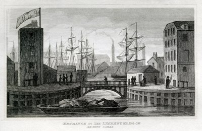 Limehouse Dock od Unbekannt