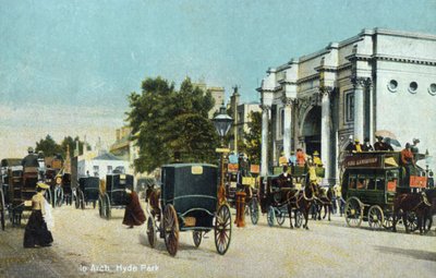 Londýn - Marble Arch, Hyde Park od Unbekannter Künstler