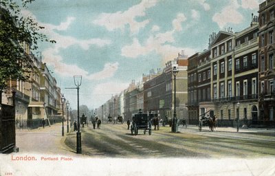 Londýn - Portland Place od Unbekannter Künstler