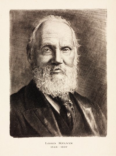 Lord Kelvin, skotský inženýr, matematik a fyzik, c 1900 od Unbekannt