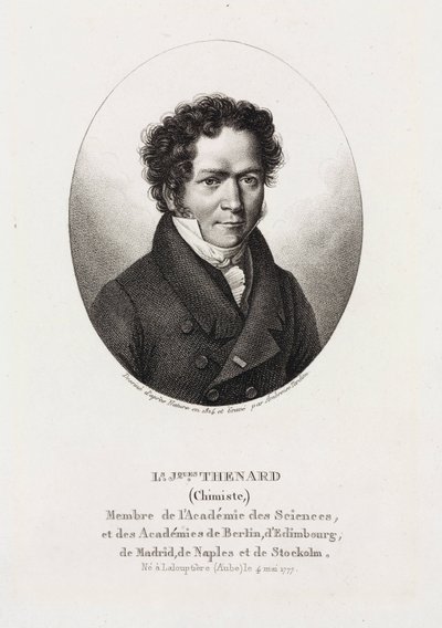 Louis Jacques Thenard , francouzský chemik od Unbekannt