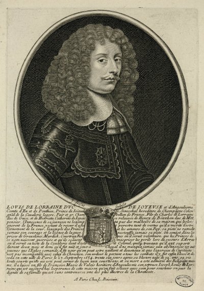 Louis de Lorraine vévoda de Joyeuse od Unbekannter Künstler
