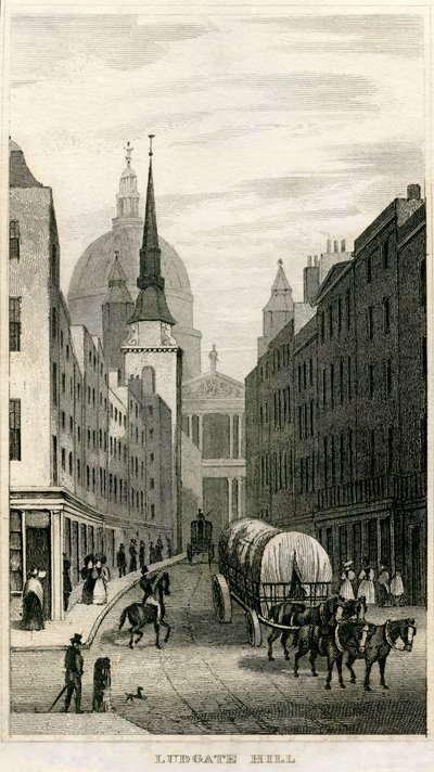 Ludgate Hill od Unbekannt