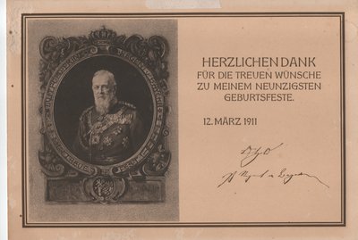 Luitpold Karl Joseph Wilhelm Bavorský od Unbekannter Künstler