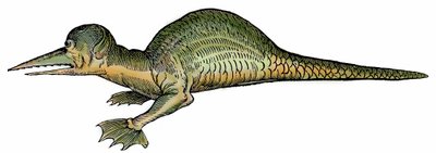 Mořský drak (Draco marinus), xylografie převzata z "Paralipomena accuratissima historiae omnium animalium quae in voluminibus Aldrovandi desiderantur/Bartholomaeus Ambrosinus... summo labore collegit; Marcus Antonius Berna bibliopola bononiensis propri". od Unbekannter Künstler