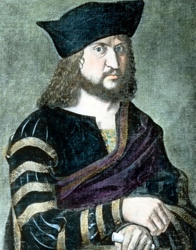 Přítel a mecenáš Martina Luthera, Fridrich III., Saský od Unbekannter Künstler