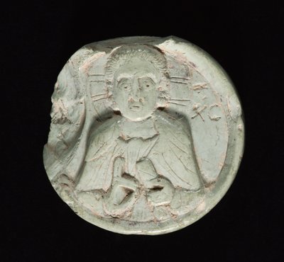 Medailon s Kristem, cca 1200-1400 od Unbekannt
