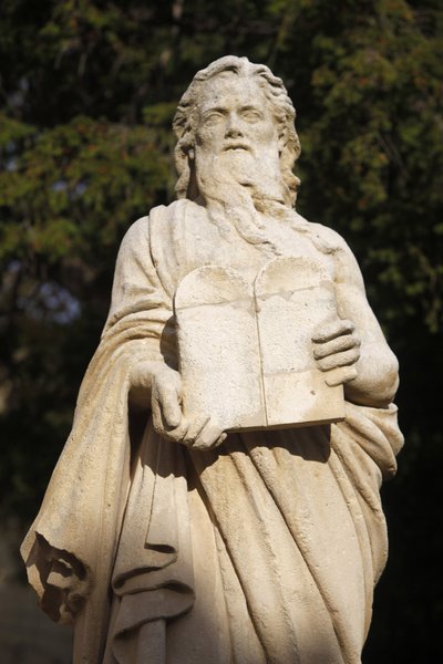 Socha Mojžíše v Salon-de-Provence, Salon de Provence, Francie od Unbekannt