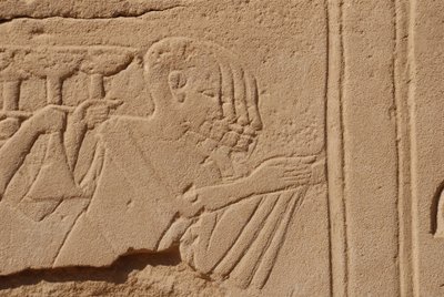Multiple Heads, Karnak, Luxor, Egypt (foto) od Unbekannt