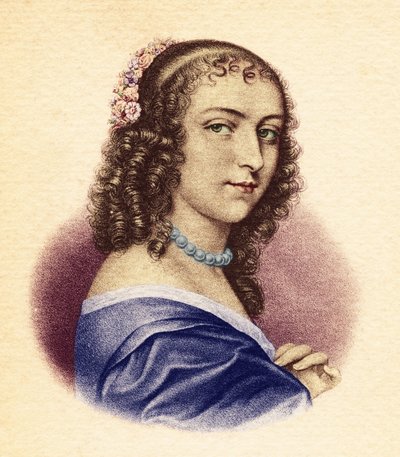 Ninon de Lenclos. Francouzská spisovatelka, kurtizána a mecenáška umění (1620-1705). od Unbekannt