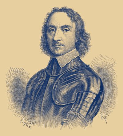 Oliver Cromwell od Unbekannter Künstler
