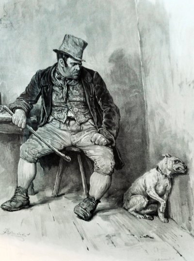 Oliver Twist, Charles Dickens - ilustrace od Unbekannter Künstler