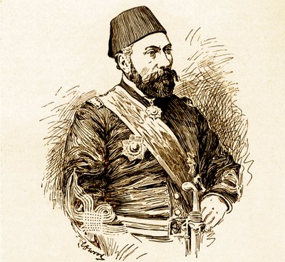 Osman Paša (Obránce Plevna) od Unbekannter Künstler