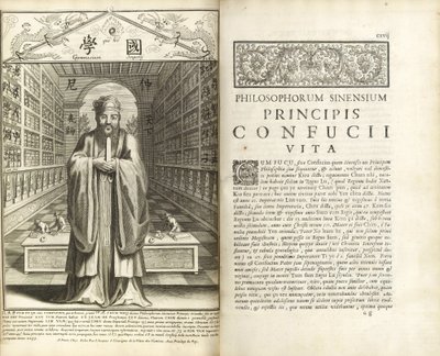 Stránky z Konfucia, filozofa Číny (Confucius, the Philosopher of Chinese) od Unbekannt