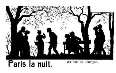 Noční Paříž ("Paris la nuit") od Unbekannter Künstler
