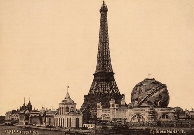 Pavilony u příležitosti Světové výstavy v Paříži v roce 1900 od Unbekannter Künstler