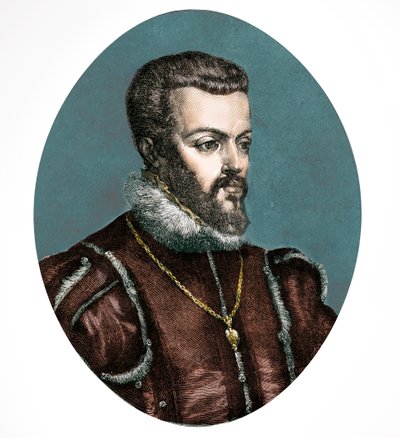 Španělský Filip II od Unbekannter Künstler